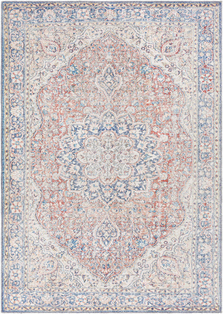 Hauteloom Wacousta WACOU Cream Machine Made Chenille-Polyester Rug