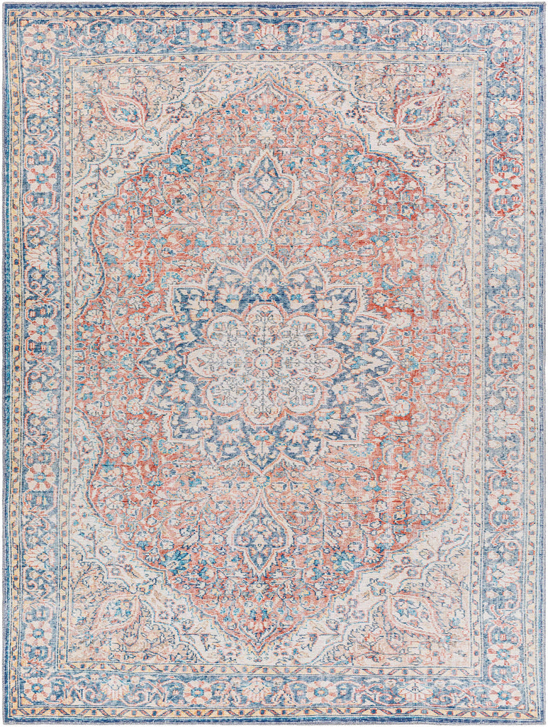 Hauteloom Wacousta WACOU Cream Machine Made Chenille-Polyester Rug