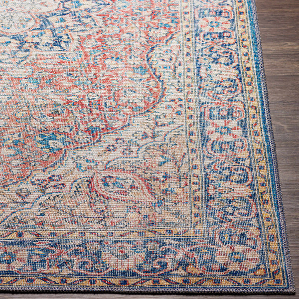 Hauteloom Wacousta WACOU Cream Machine Made Chenille-Polyester Rug