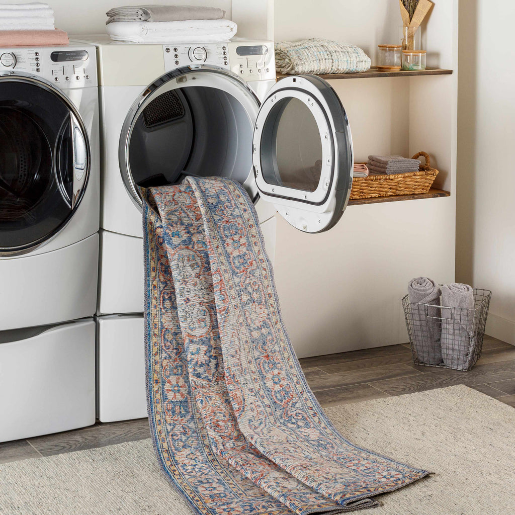 Hauteloom Wacousta WACOU Cream Machine Made Chenille-Polyester Rug