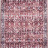 nourison grand washables grw06 brick ivory rug
