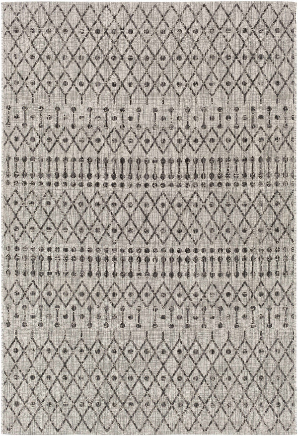 Hauteloom Wallkill WALLK Black Machine Made Polypropylene Rug