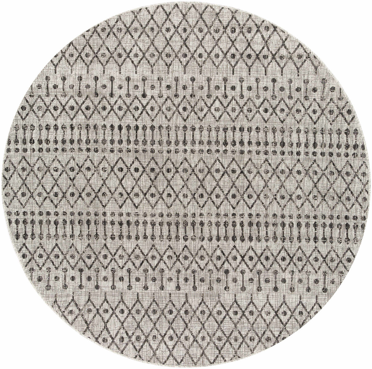 Hauteloom Wallkill WALLK Black Machine Made Polypropylene Rug