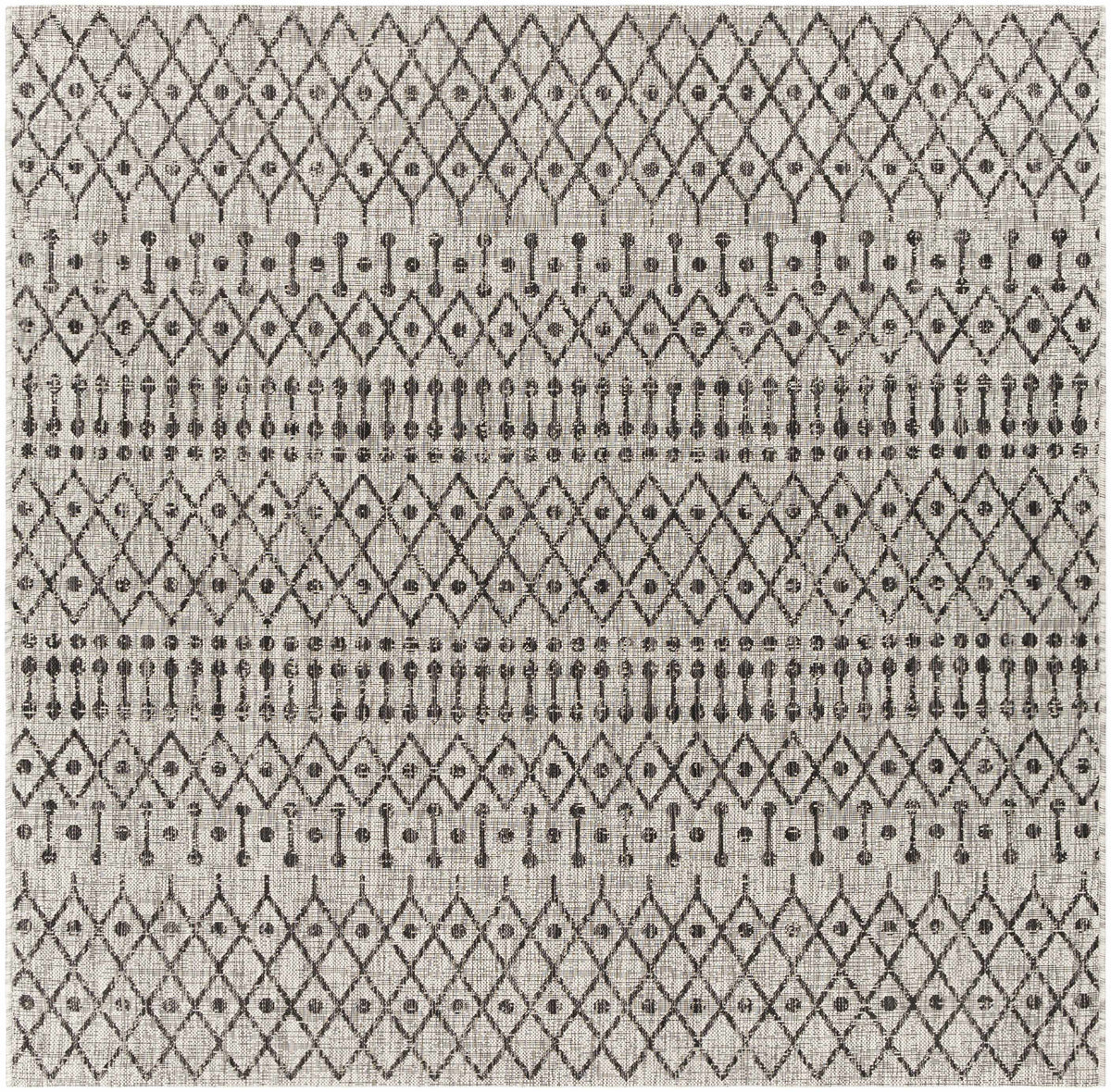 Hauteloom Wallkill WALLK Black Machine Made Polypropylene Rug