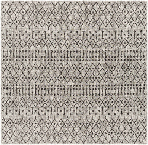 Hauteloom Wallkill WALLK Black Machine Made Polypropylene Rug