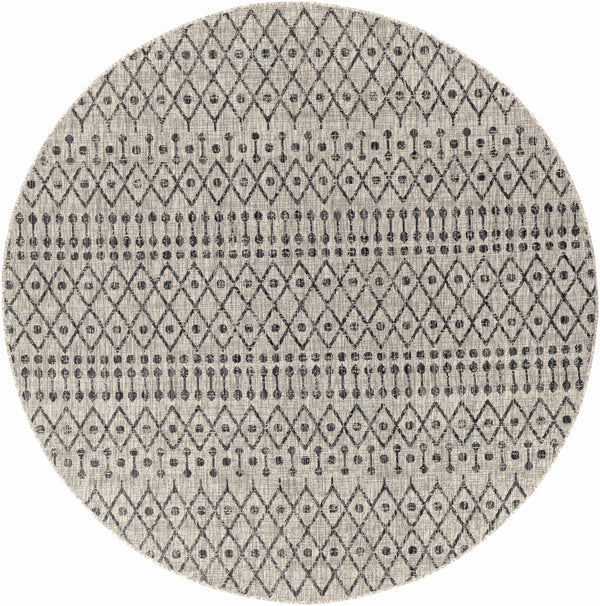 Hauteloom Wallkill WALLK Black Machine Made Polypropylene Rug