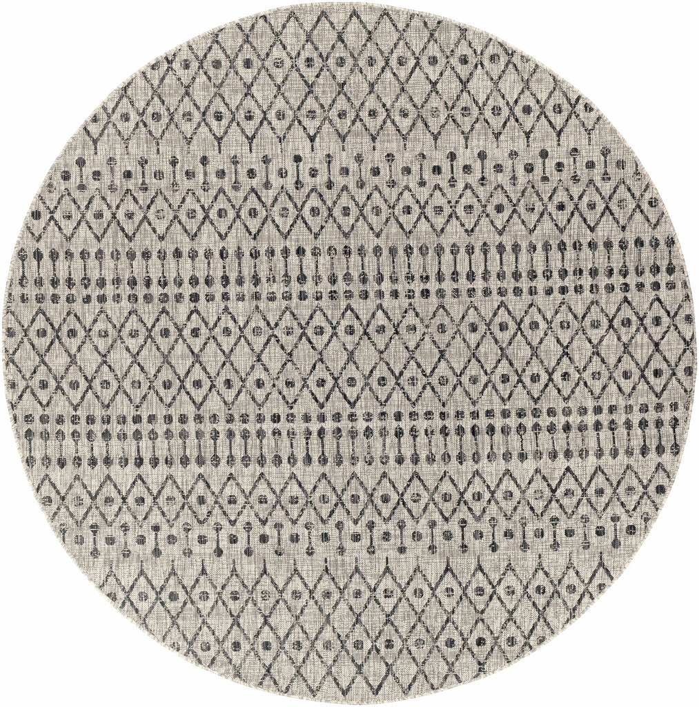 Hauteloom Wallkill WALLK Black Machine Made Polypropylene Rug