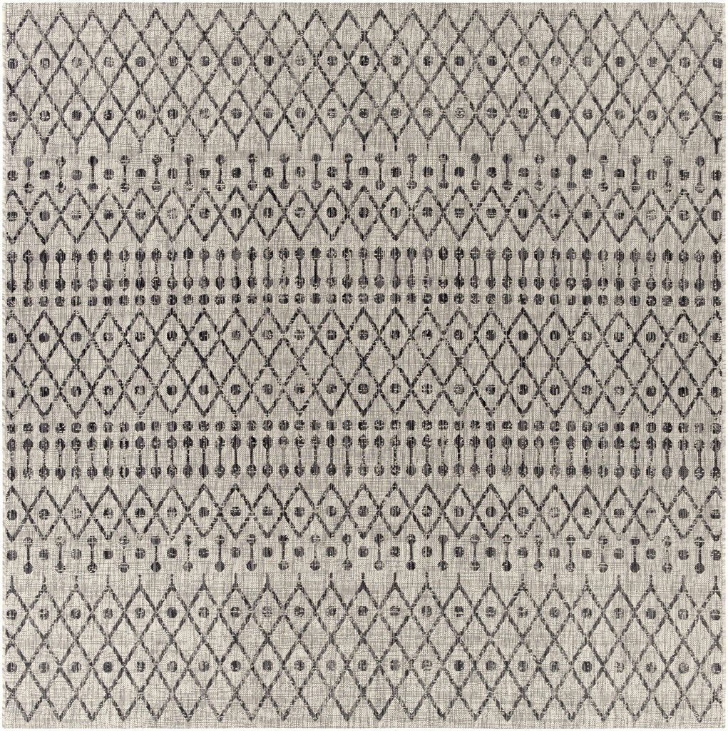 Hauteloom Wallkill WALLK Black Machine Made Polypropylene Rug