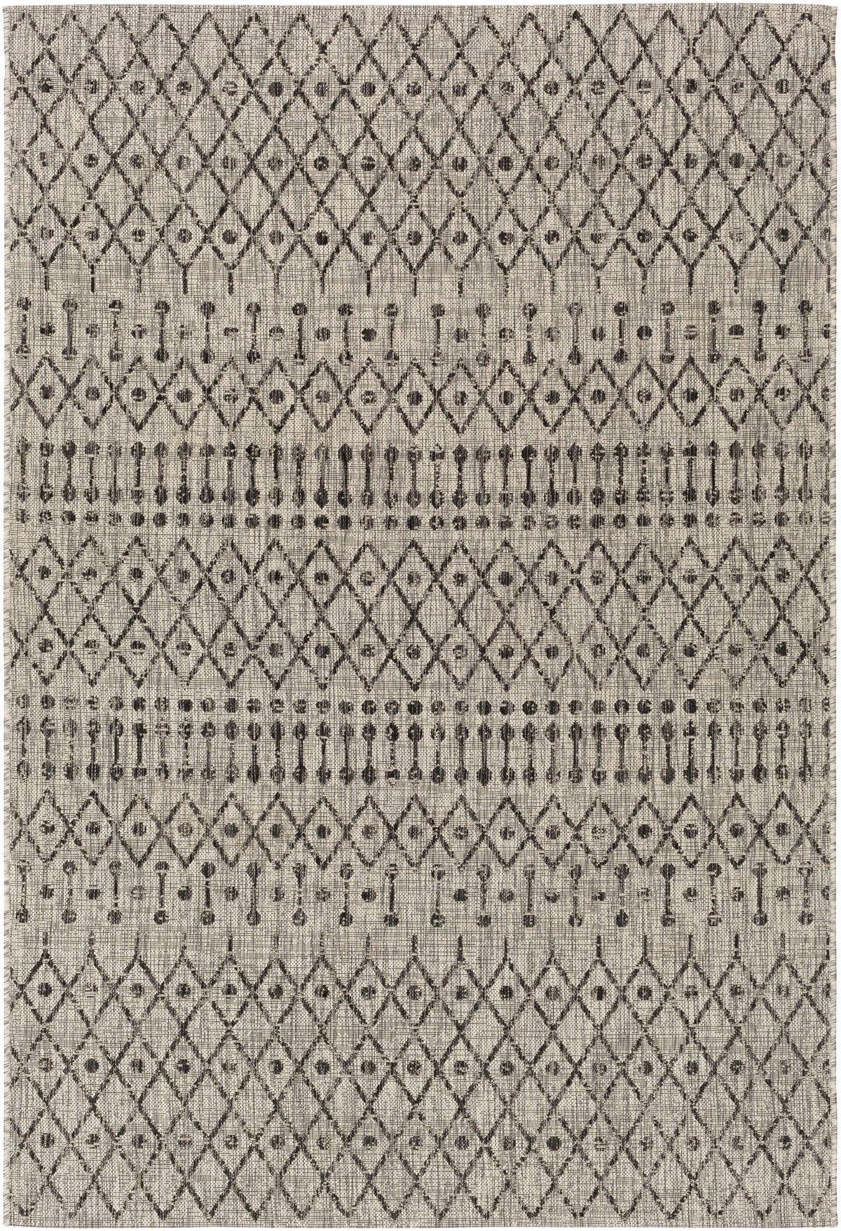 Hauteloom Wallkill WALLK Black Machine Made Polypropylene Rug