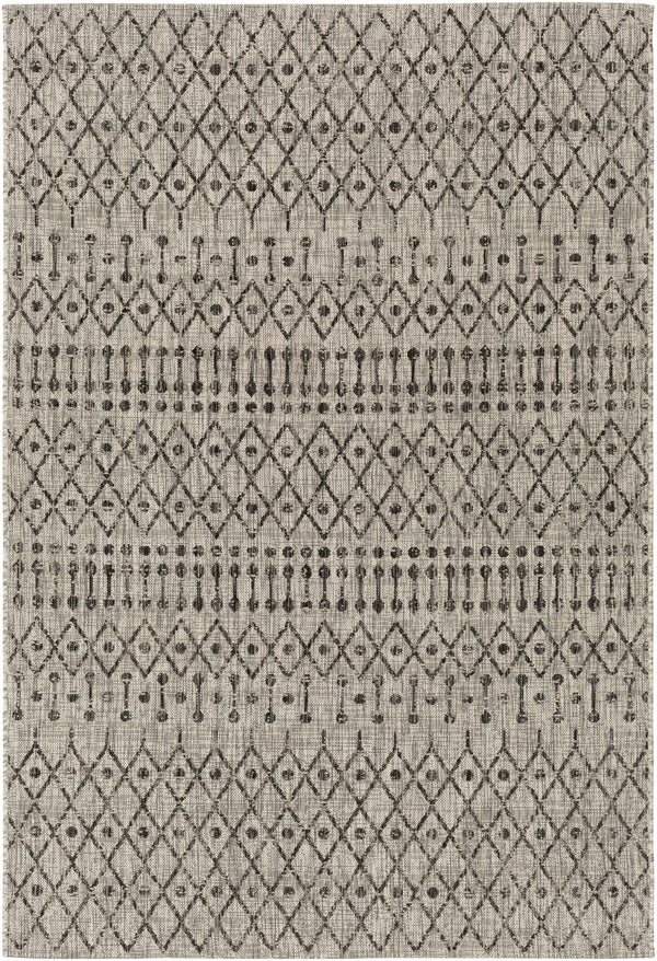 Hauteloom Wallkill WALLK Black Machine Made Polypropylene Rug