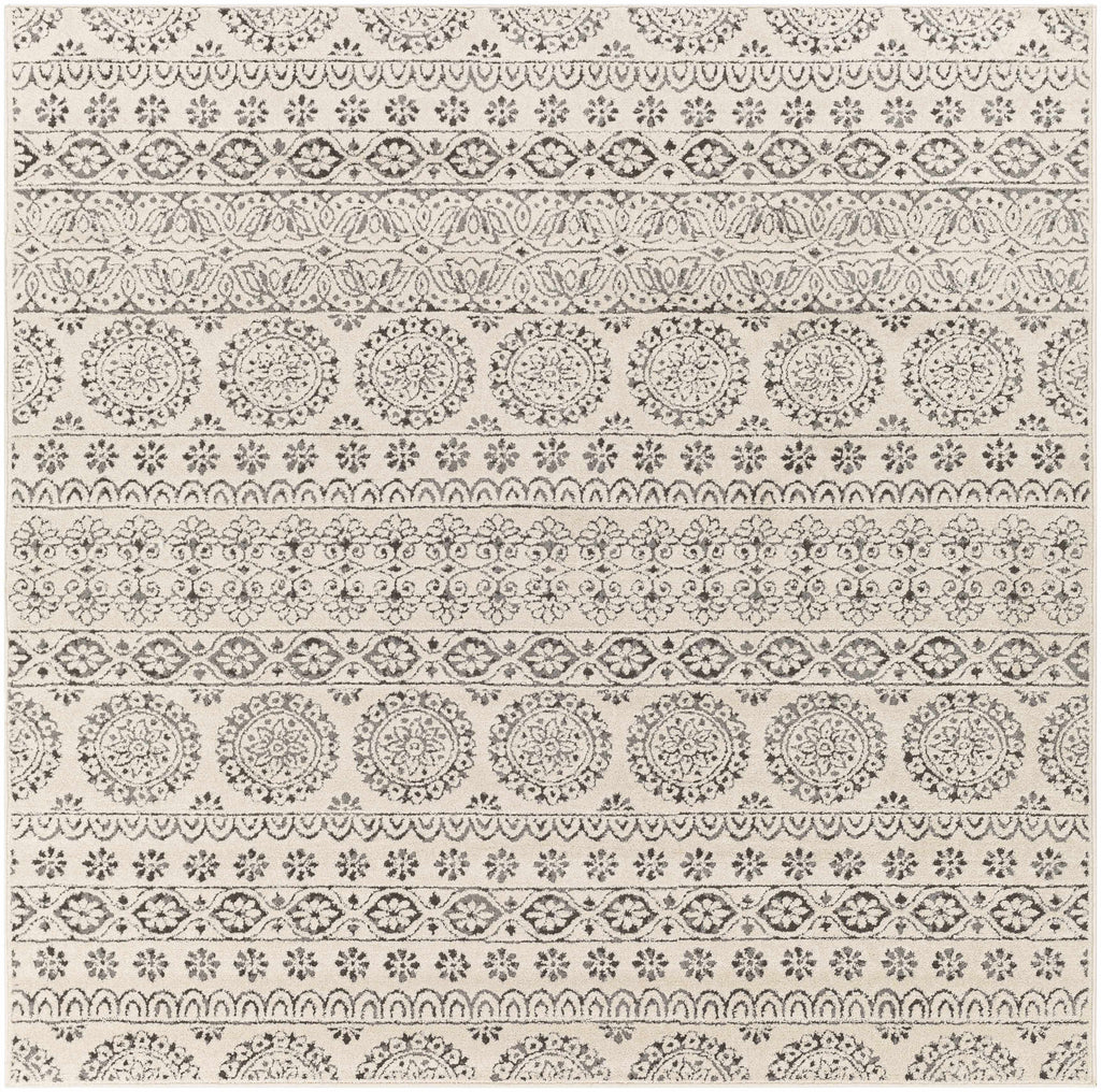 Hauteloom Warroad WARRO Charcoal Machine Made Polypropylene Rug