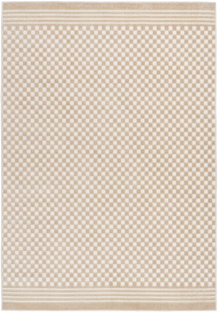 nourison care free caf02 beige rug