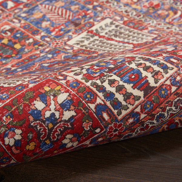 nourison fulton ful05 red rug