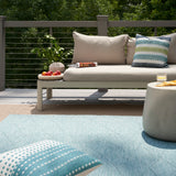 nourison washable solutions wsl01 aqua rug