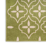 nourison nourison essentials nre04 green ivory rug