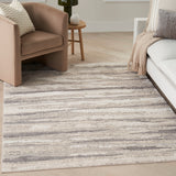 nourison sustainable trends sut03 ivory multicolor rug