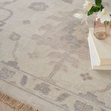 nourison aldora ald14 ivory grey rug