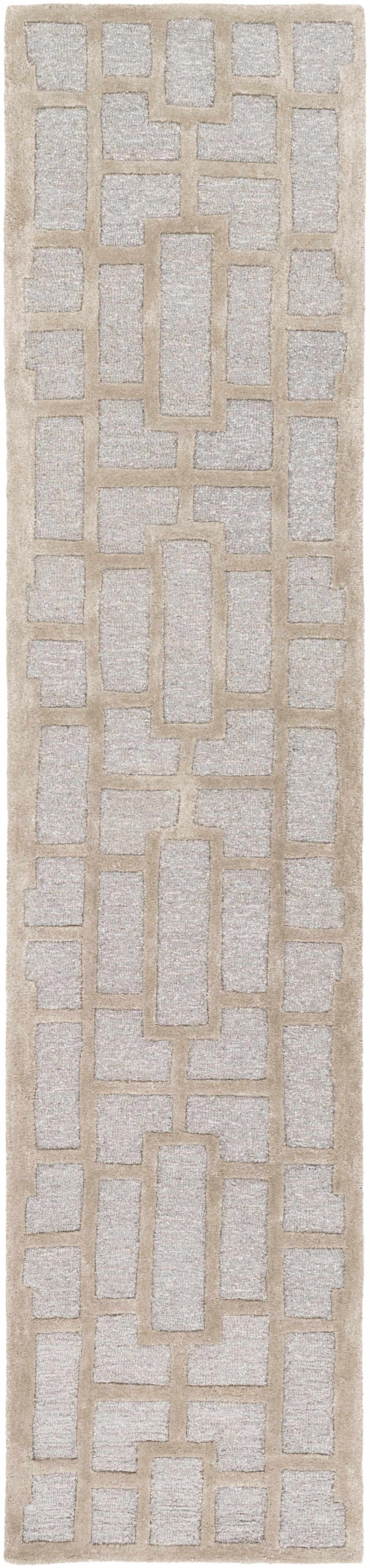 Hauteloom Wadesboro WDSBR Light Gray Hand Tufted Wool Rug