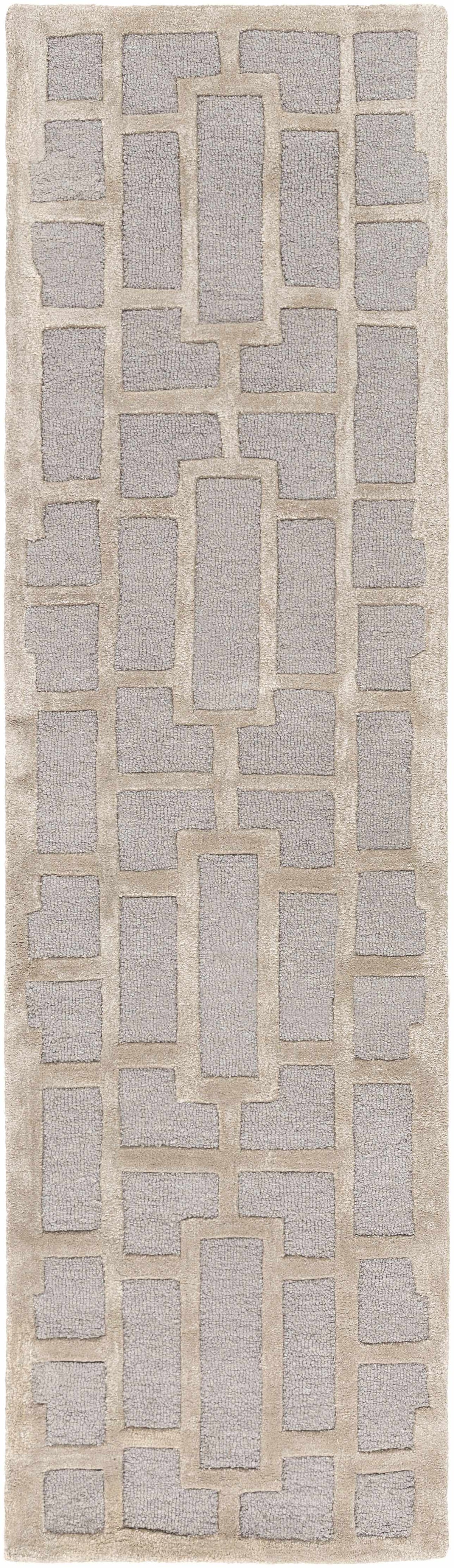 Hauteloom Wadesboro WDSBR Light Gray Hand Tufted Wool Rug