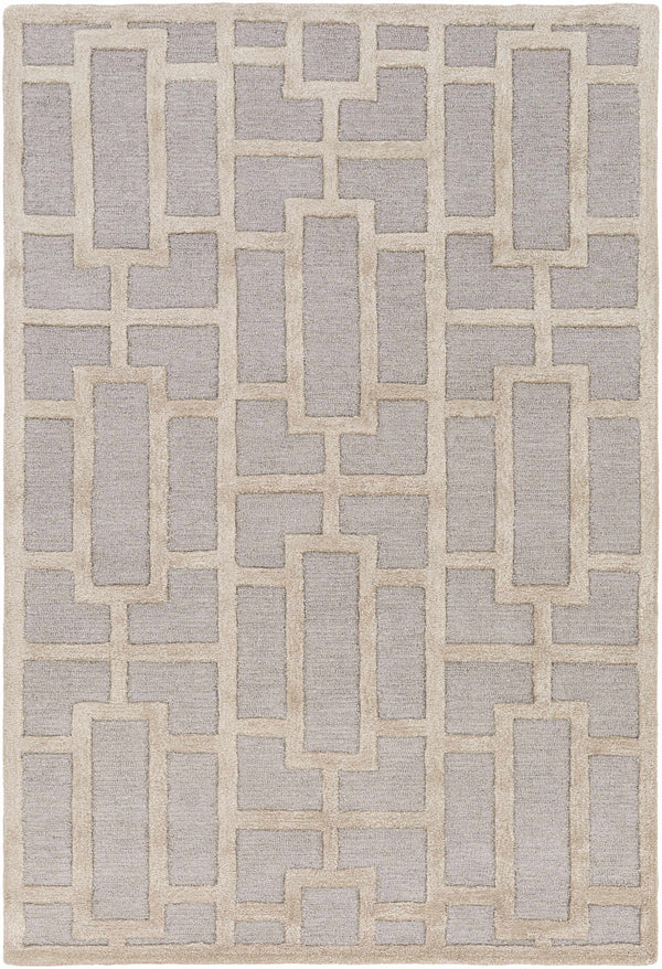 Hauteloom Wadesboro WDSBR Light Gray Hand Tufted Wool Rug