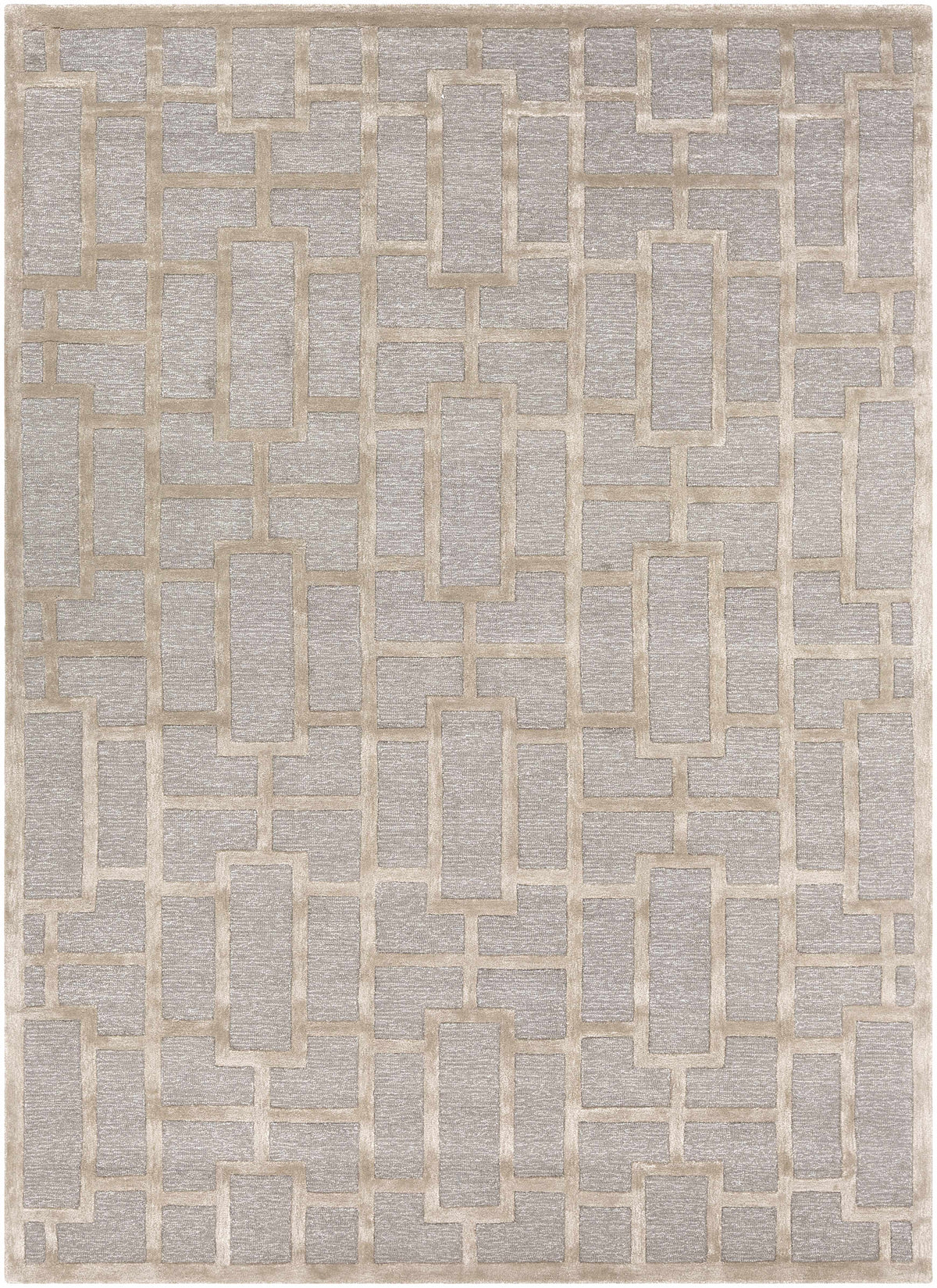 Hauteloom Wadesboro WDSBR Light Gray Hand Tufted Wool Rug