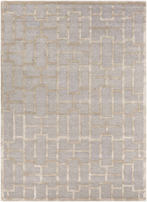 Hauteloom Wadesboro WDSBR Light Gray Hand Tufted Wool Rug