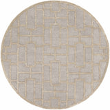 Hauteloom Wadesboro WDSBR Light Gray Hand Tufted Wool Rug