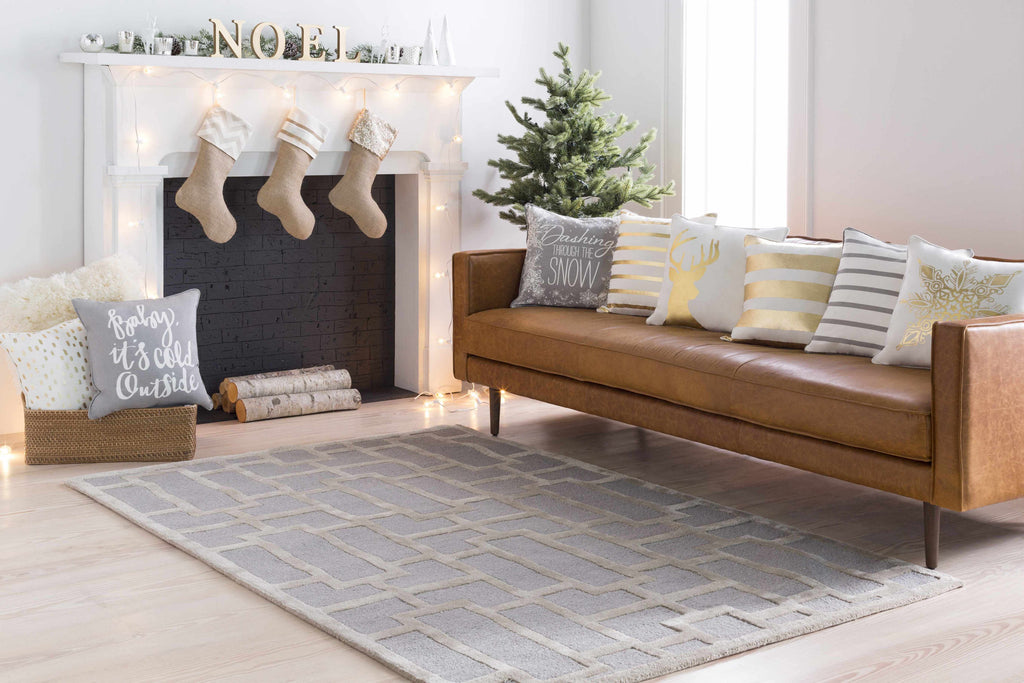 Hauteloom Wadesboro WDSBR Light Gray Hand Tufted Wool Rug
