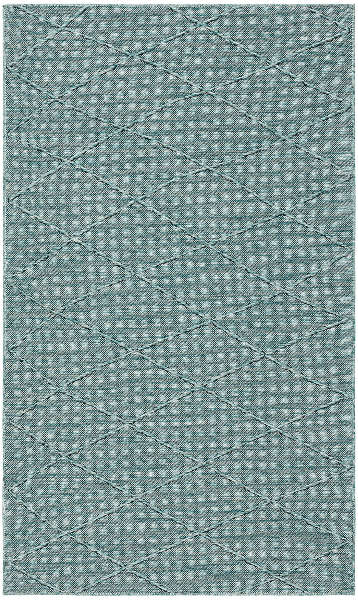 nourison washable solutions wsl01 aqua rug