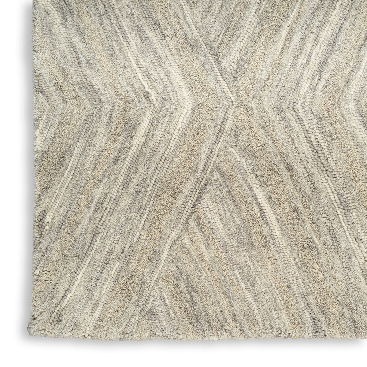 nourison graceful gru03 grey rug