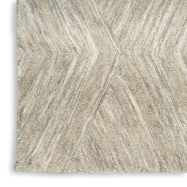 nourison graceful gru03 grey rug