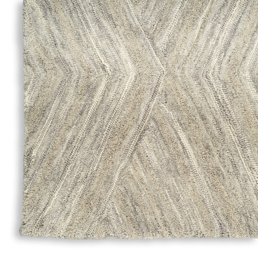 nourison graceful gru03 grey rug
