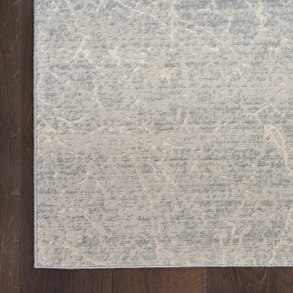nourison exhale exl02 ivory grey rug