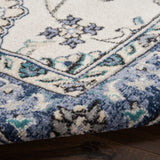 nourison nourison essentials nre05 ivory blue rug