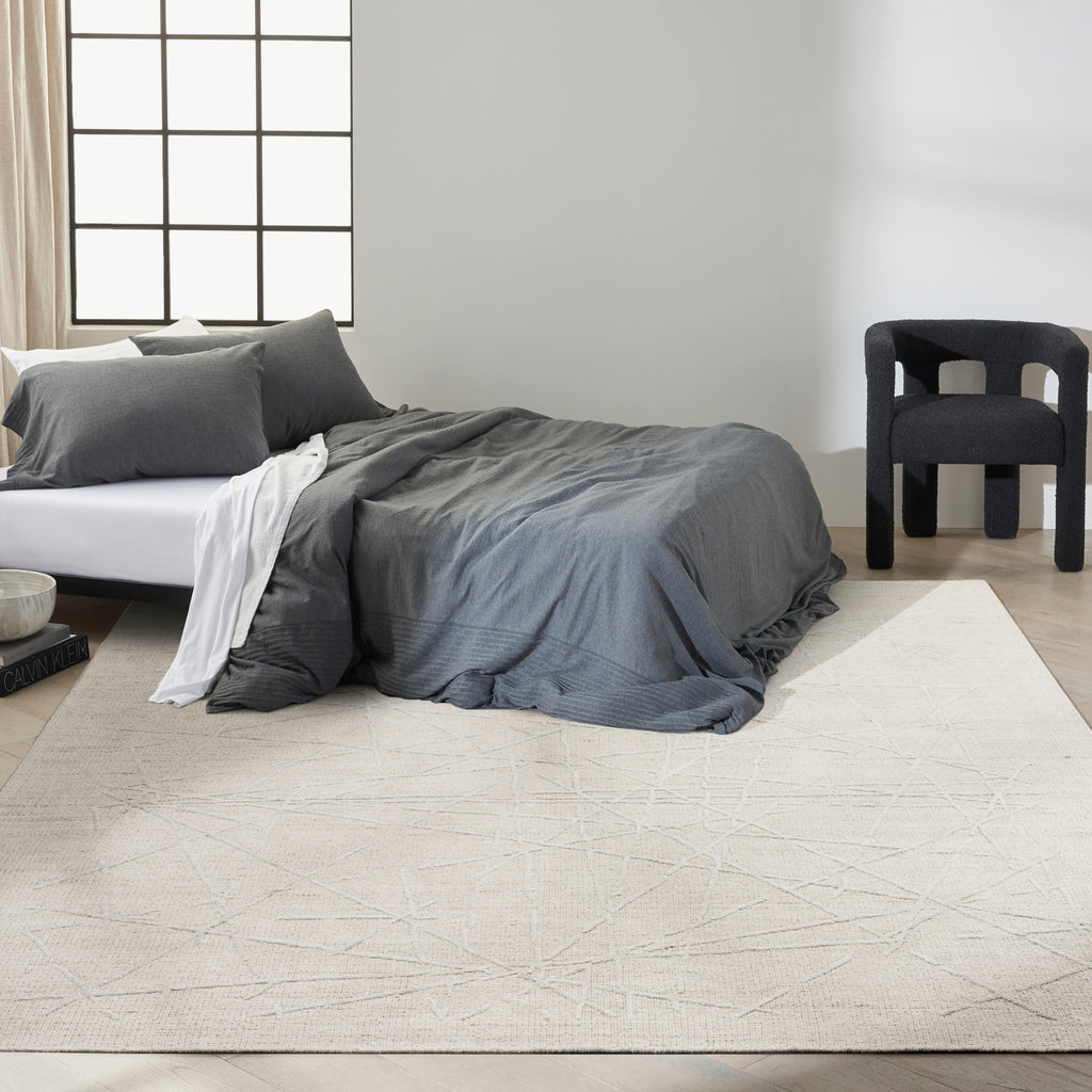 nourison ck044 wander wnd01 ivory grey rug
