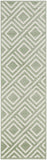 nourison care free caf03 green rug