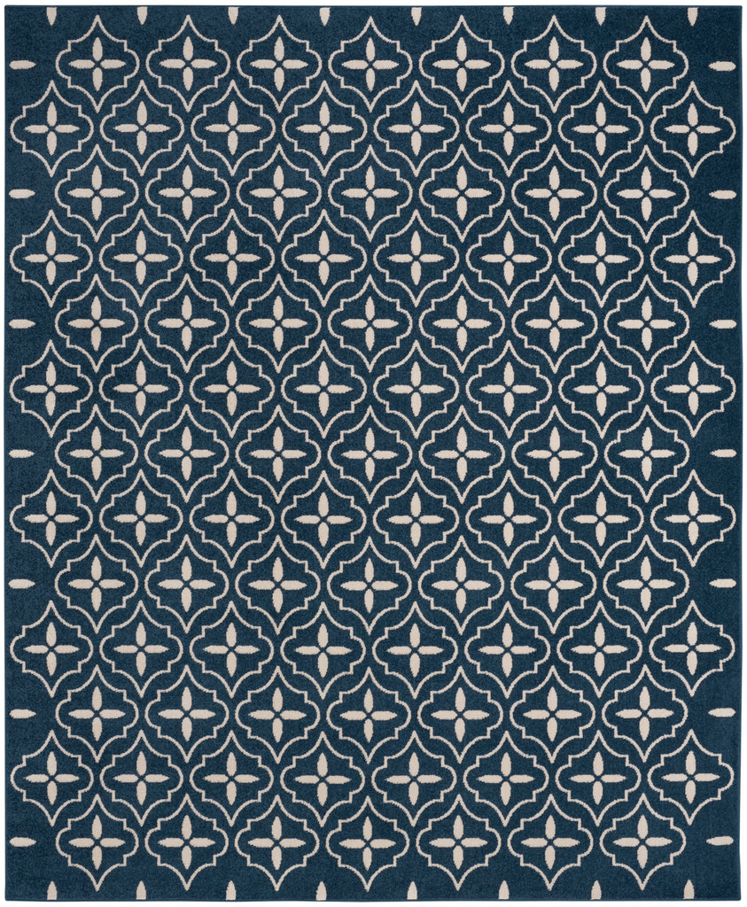 nourison nourison essentials nre04 navy ivory rug