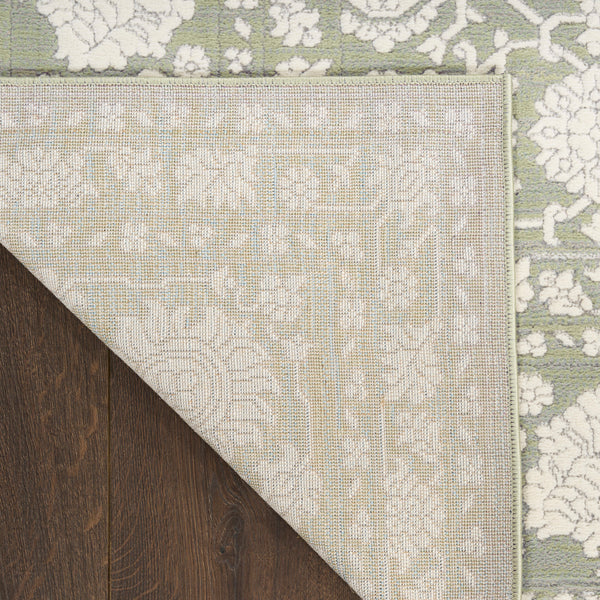 nourison grace gce01 sage rug