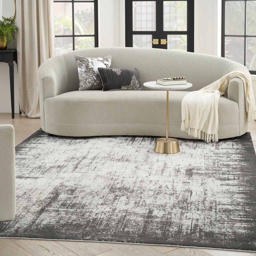 nourison desire dsr05 grey ivory rug