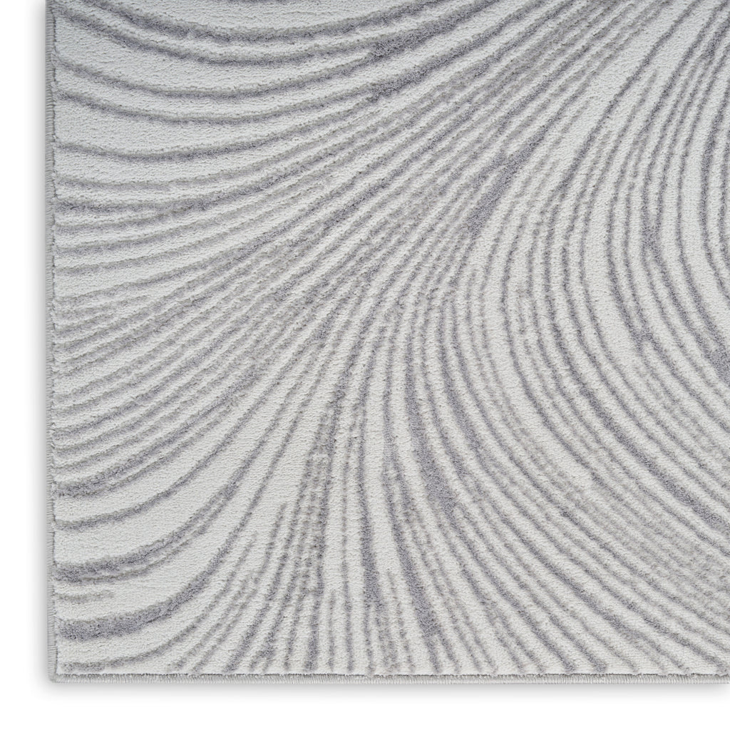nourison central park west cep02 grey rug