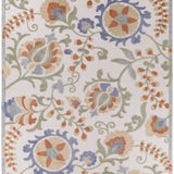 nourison aloha alh17 ivory blue rug