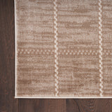 nourison serenity home srh05 mocha ivory rug