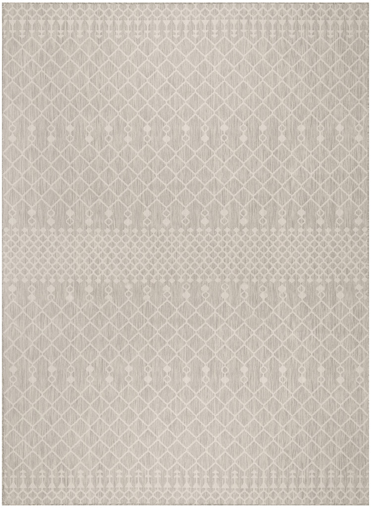 nourison positano pos02 light grey rug
