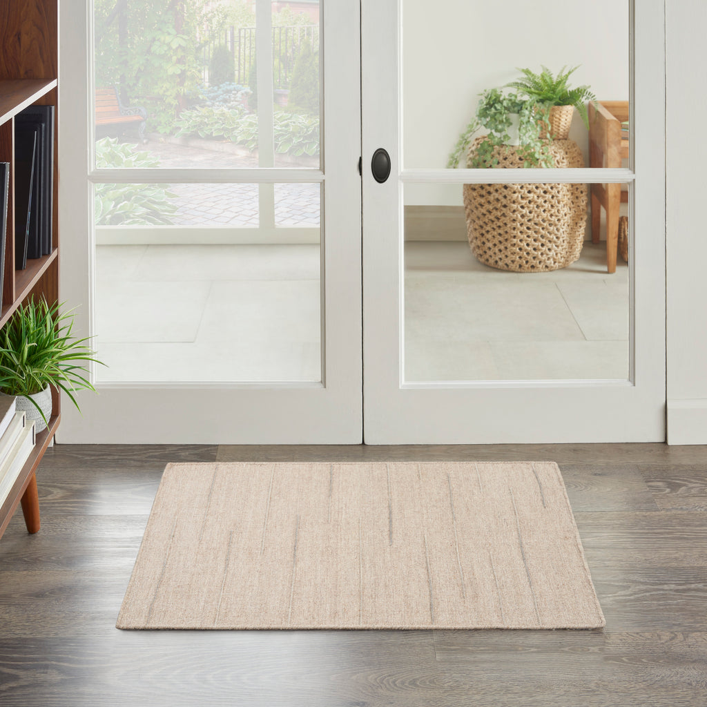 nourison interweave iwv01 beige rug