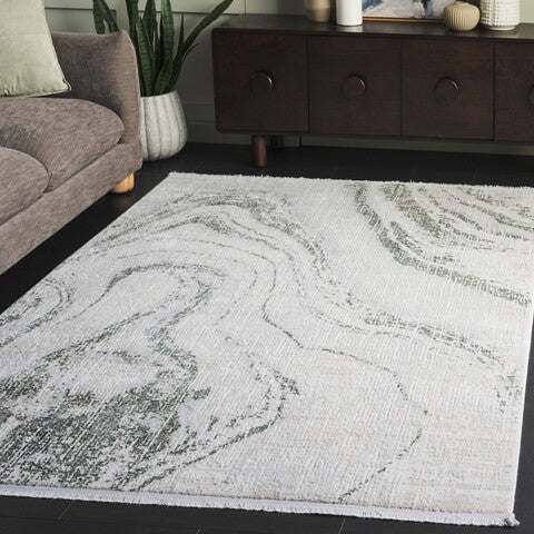 safavieh clearance whisper whs590y green rug