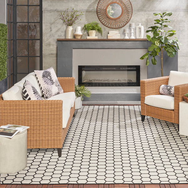 nourison twist reversible tws01 black rug