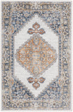 nourison astra machine washable asw11 grey gold rug