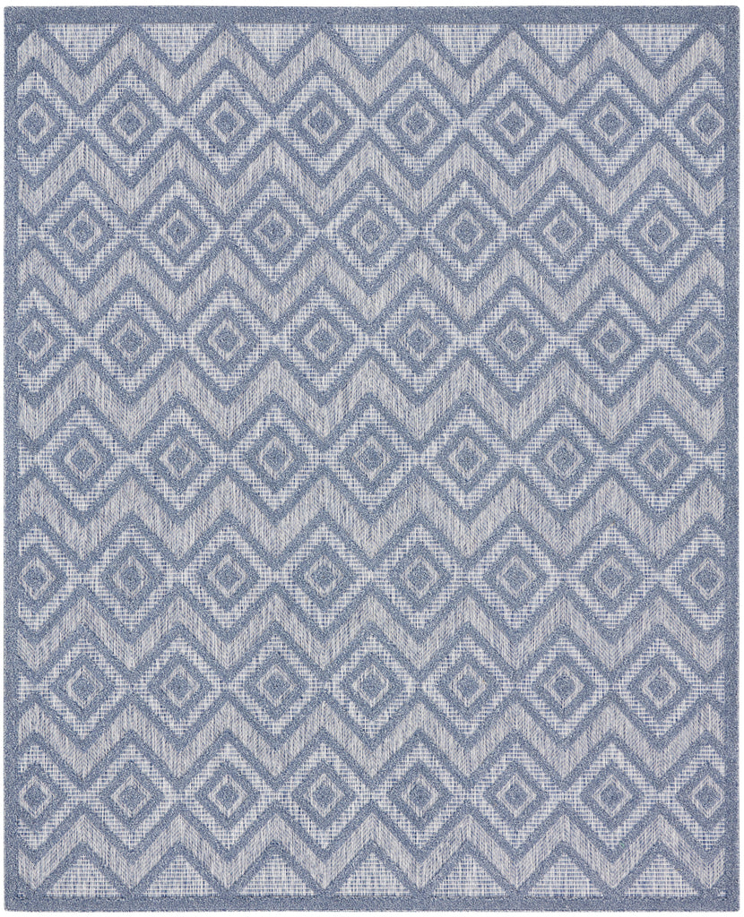 nourison versatile nrv01 denim blue rug