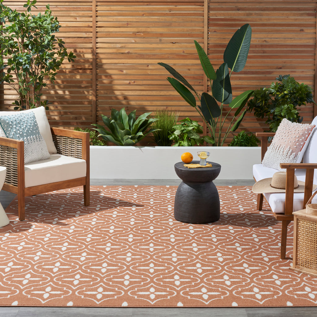 nourison nourison essentials nre04 copper rug