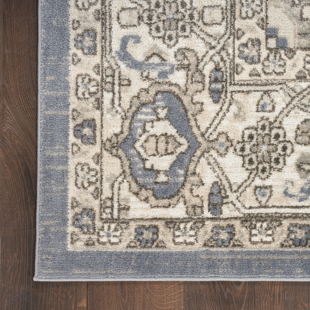 nourison quarry qua05 blue rug